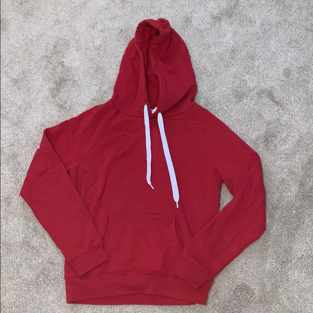Red hoodie